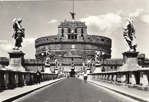 Roma, Castello e Ponte S.Angelo glum 1960? F4130