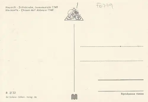 Novacella, Chiesa dell Abbazia ngl F0779