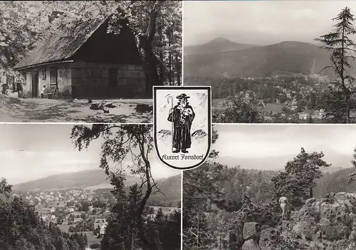 Jonsdorf, Zittauer Gebirge, Mehrbildkarte ngl F0821