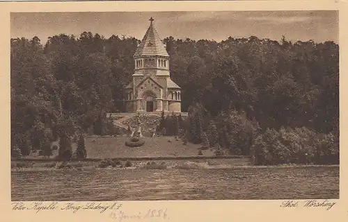 Berg, Starnberger See, Votivkapelle König Ludwig II. ngl F3359