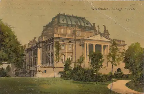 Wiesbaden, Königl.Theater gl1901 F1911