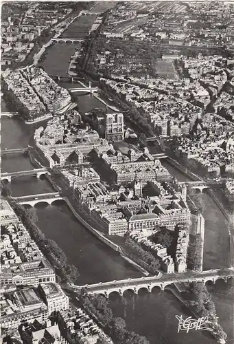 Paris, Vue aérienne ngl F4294