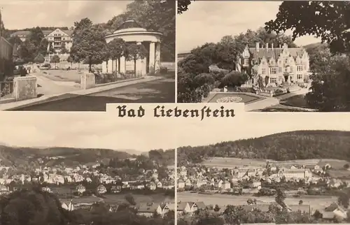 Bad Liebenstein, Thür.Wald, Mehrbildkarte glum 1960? F1940