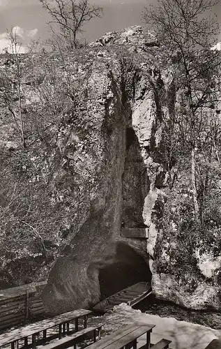 Wimsener Höhle , Wimsen Post Zwiefalten, Württ. ngl F0191