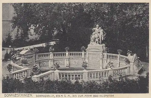 Donaueschingen, Donauquelle gl1932 F0938