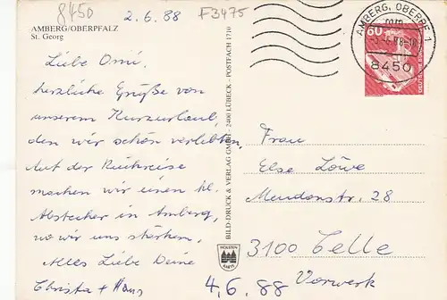 Amberg, Opf., St.Georg gl1988 F3475