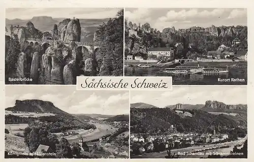 Sächs.Schweiz, Mehrbildkarte gl1958 F0518