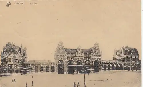 Cambrai (H.-de-F.) La Gare feldpgl1916 E8950
