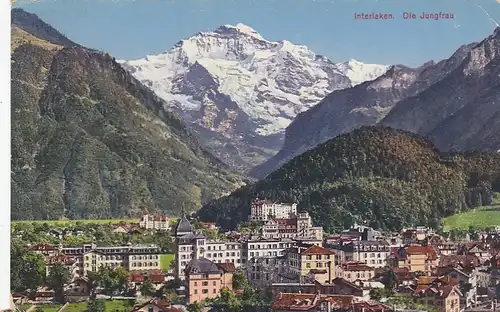 Interlaken mit Jungfrau gl1924 E8970