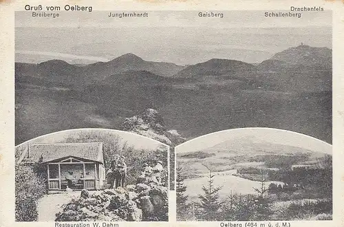Oelberg im Siebengebirge, Restauration W.Dahm ngl F1013