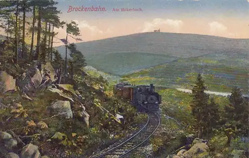 Brockenbahn (Harz) am Eckerloch gl1913 E9008