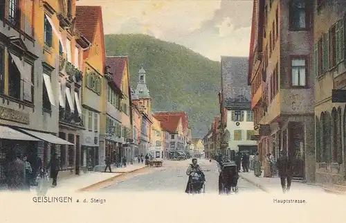 Fünftälerstadt Geislingen (Steige), Hauptstrasse ngl F2162