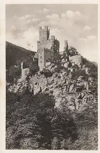 Burg Soneck am Rhein nahe Niederheimbach ngl F0402