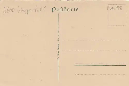 Elberfeld (Wuppertal), Am Schwebebahnhof Döppersberg ngl F1198