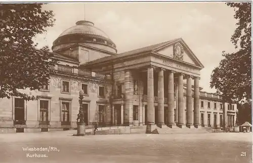 Wiesbaden, Kurhaus gl1929 F2181