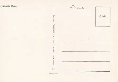 Tunesien, Thuburbo Majus ngl F4482