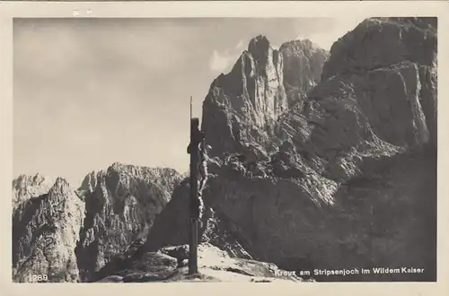 Kreuz am Stripsenjoch im Wilden Kaiser gl1933? E9066