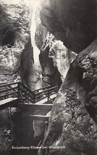 Seisenbergklamm bei Weissbach ngl F0432