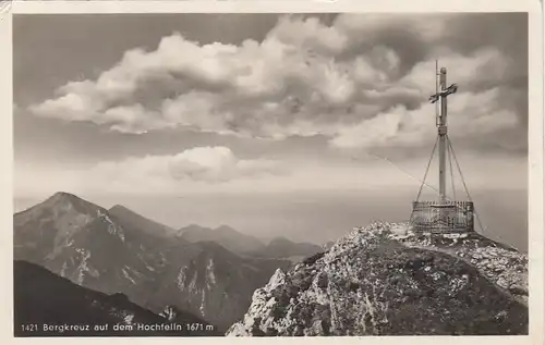 Bergkreuz auf dem Hochfelln gl1942 F3766