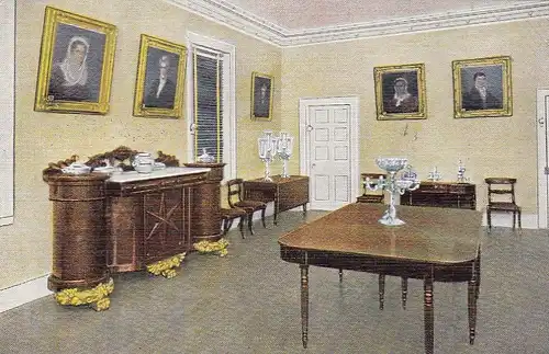 Nashville, Tenn., Hermitage of General Andrew Jackson, Dining Room ngl E8683