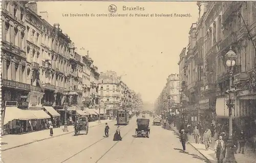 Bruxelles, Les boulevards du centre feldpgl1917 E9287