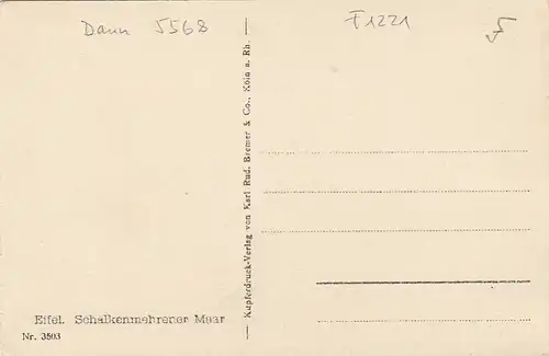 Schalkenmehrener Maar bei Daun ngl F1221