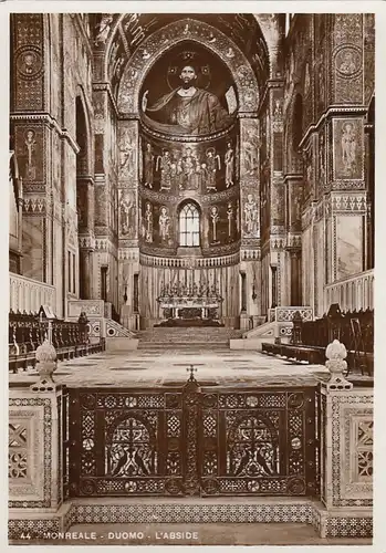 Monreale, Duomo, L'Abside ngl F1259