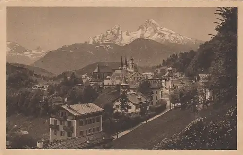 Berchtesgaden mit Watzmann gl1921 E8478