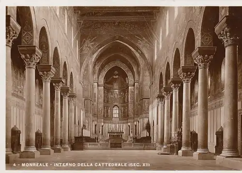Monreale, Interno della Cattedrale ngl F1265