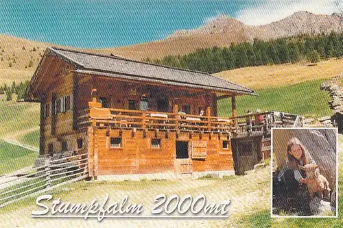 Gsies, Stumpfalm, Familie Seibenbacher Josef ngl F4665