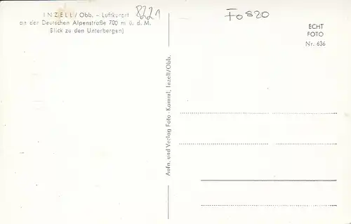 Inzell, Obb., Blick zu den Unterbergen ngl F0820