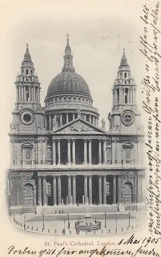London, St.Paul's Cathedral gl1905 F3952