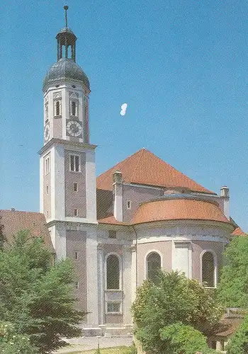 Eichstätt (Bayern) Schutzengelkirche, Turm mit der Apsis ngl F0696