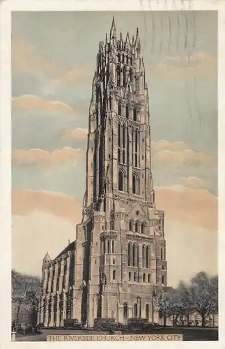New York City, The Riverside Church gl1934 E8676