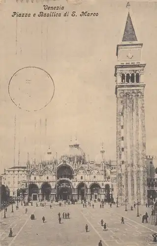 Venezia, Piazza e Basilica di S.Marco gl1914 E9451