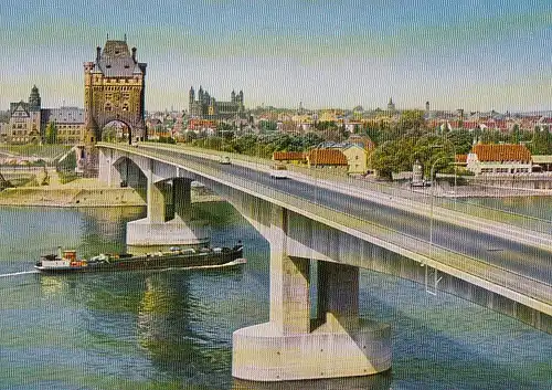 Worms am Rhein, Nibelungen-Brücke ngl F0731