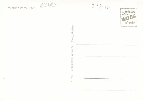 München im 19.Jahrh. ngl E9470