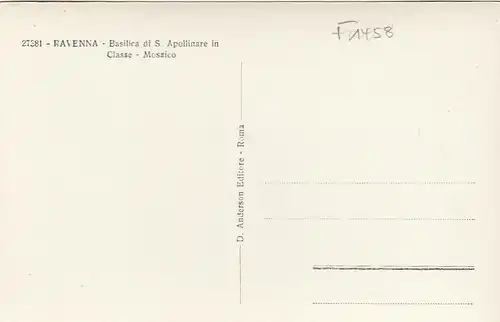 Ravenna, S.Apollinare in Classe, Mosaico ngl F1458