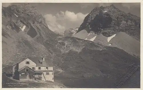 Rappenseehütte am Heilbronner weg, Allgäuer Alpen gl1919 F0751