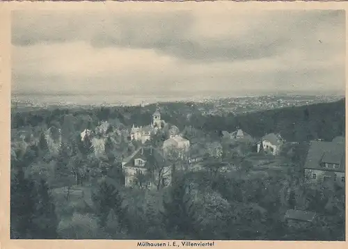 Mülhausen im Elsass, Villenviertel gl1944 E8951