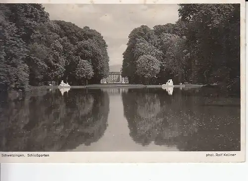 Schwetzingen, Partie im Schloßgarten gl1939 F0937