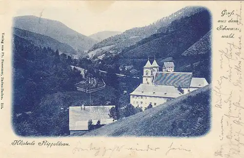 Klösterle Rippoldsau, Schwarzwald gl1900 F1584