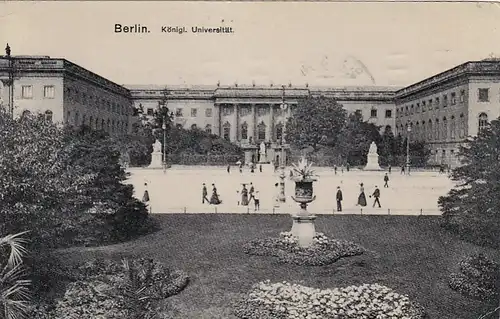 Berlin, Königliche Universität feldpgl1917 F4840