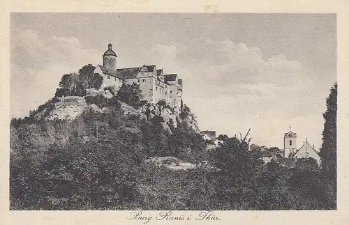 Burg Ranis in Thüringen ngl F1034