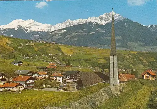 Algund bei Meran, mit Ilfinger und Hirzer gl1980 F4189