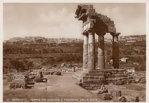 Agrigento, Tempio dei Dioscuri ngl F1543