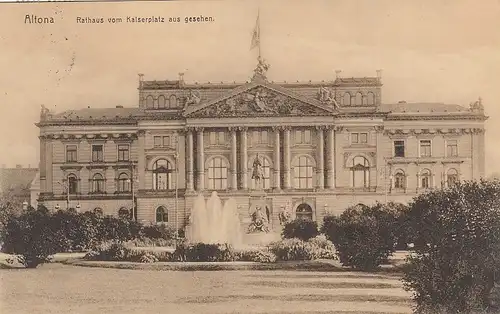 Altona (Hamburg), Rathaus Altona gl1913 F4935