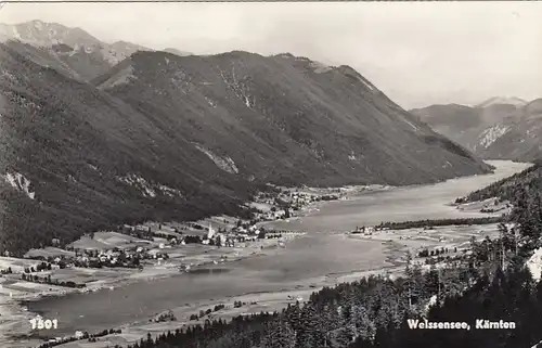 Weissensee, Kärnten, Panorama gl1959 E9626