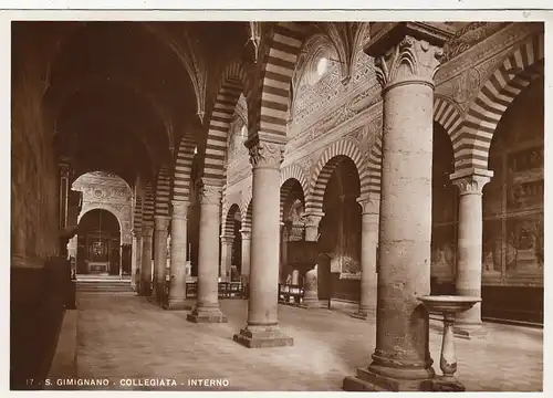 S.Gimignano, Collegiata interno ngl F1623
