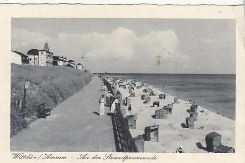 Wittdün, Amrum, Strandpromenade gl1948 E8912